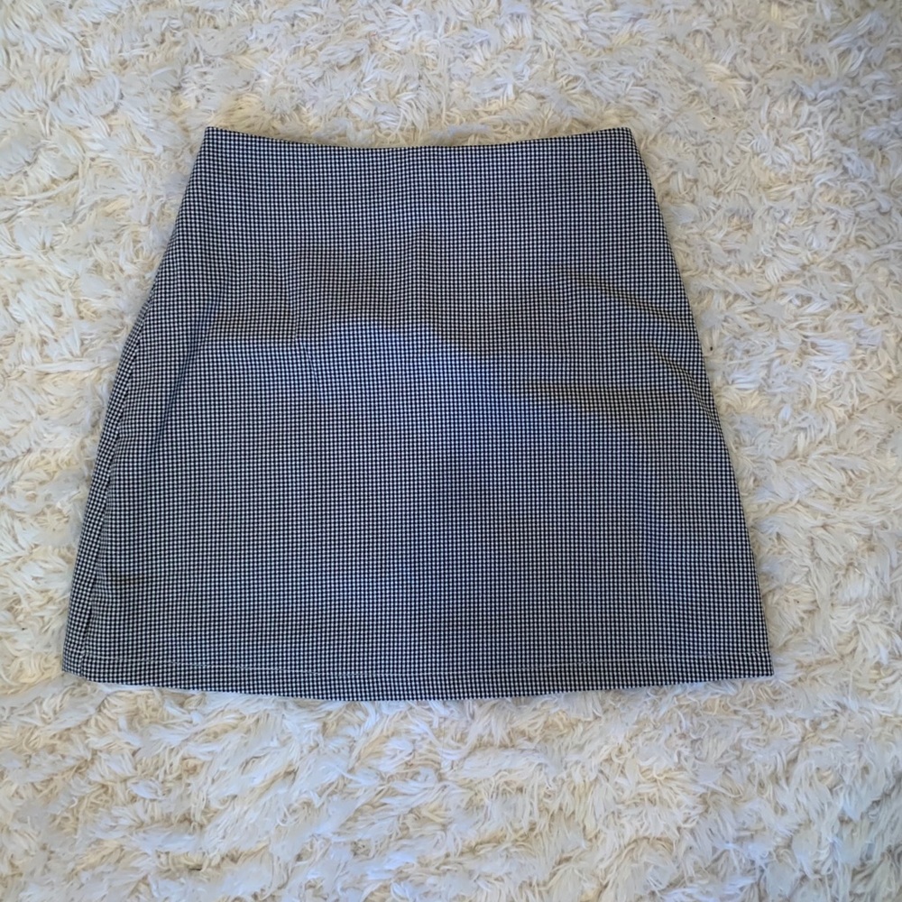 Gingham skirt